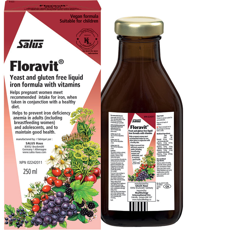 Formule liquide de fer Floravit